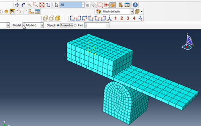 آموزش محاسبه تحلیل نیروی خمکاری ورق در نرم افزار آباکوس